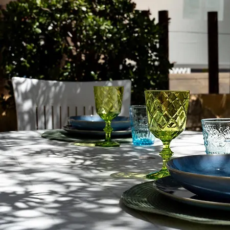 Simiri Caposchiera Con Cortile E Bbq 別荘